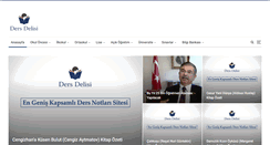Desktop Screenshot of dersdelisi.com